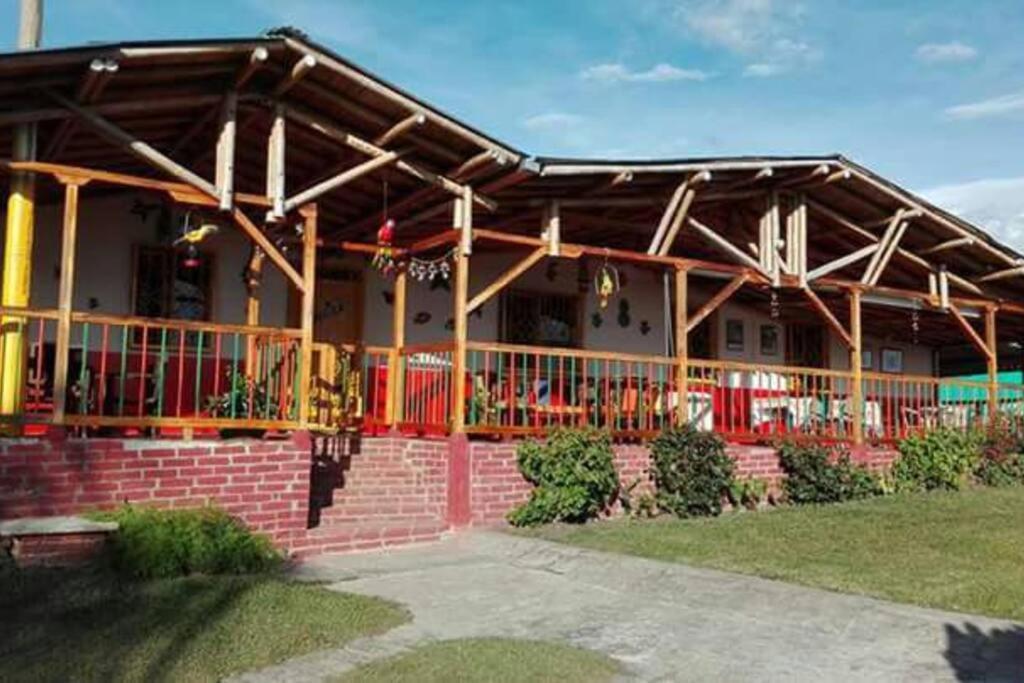 Finca En El Quindio Arrullo Cafetero キンバヤ エクステリア 写真