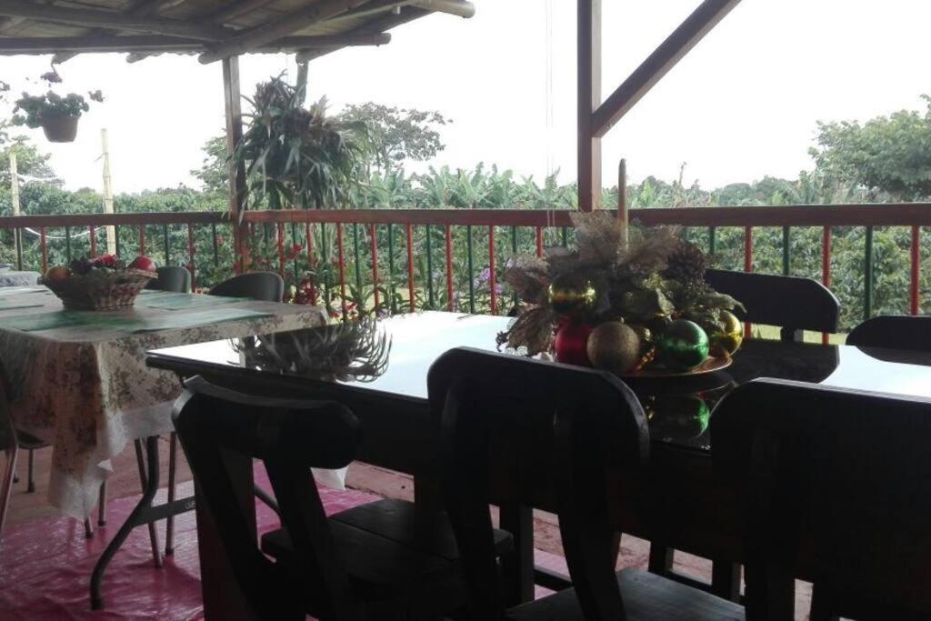 Finca En El Quindio Arrullo Cafetero キンバヤ エクステリア 写真