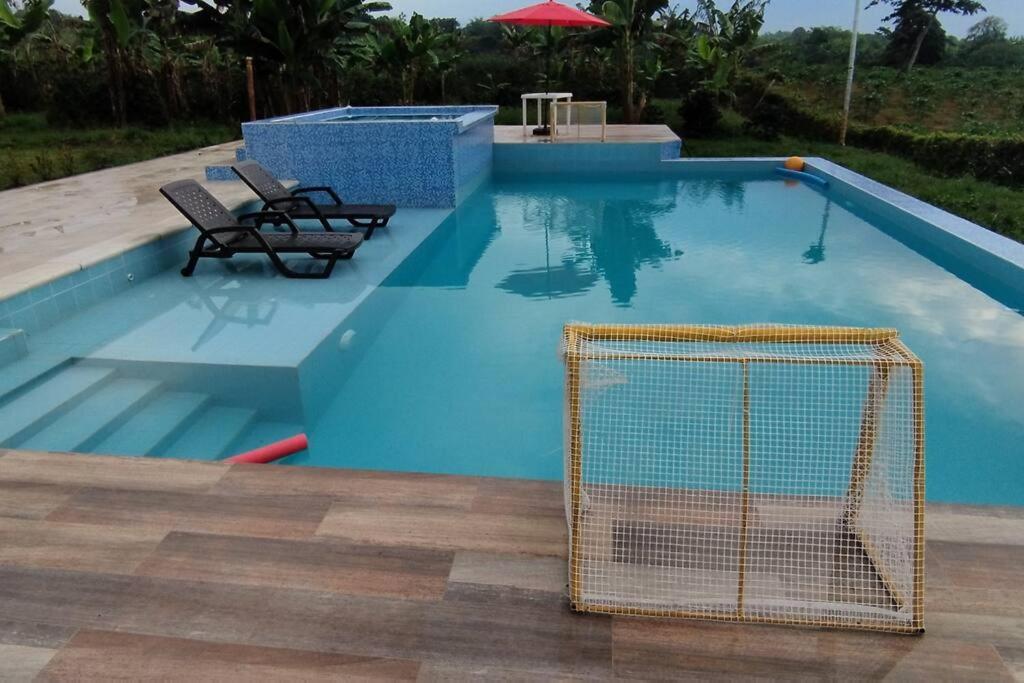 Finca En El Quindio Arrullo Cafetero キンバヤ エクステリア 写真